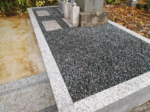 コンクリート＋化粧砂利 施工例